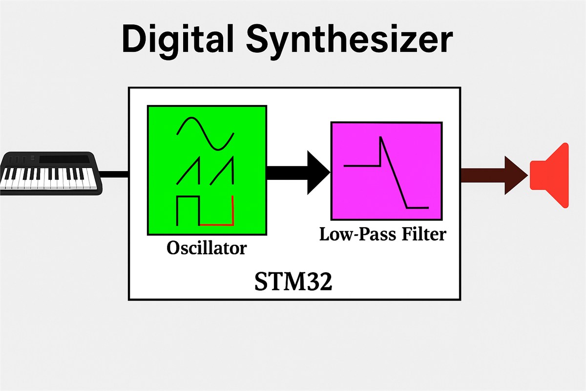 Digital Synthesizer — Embedded audio · Signal processing