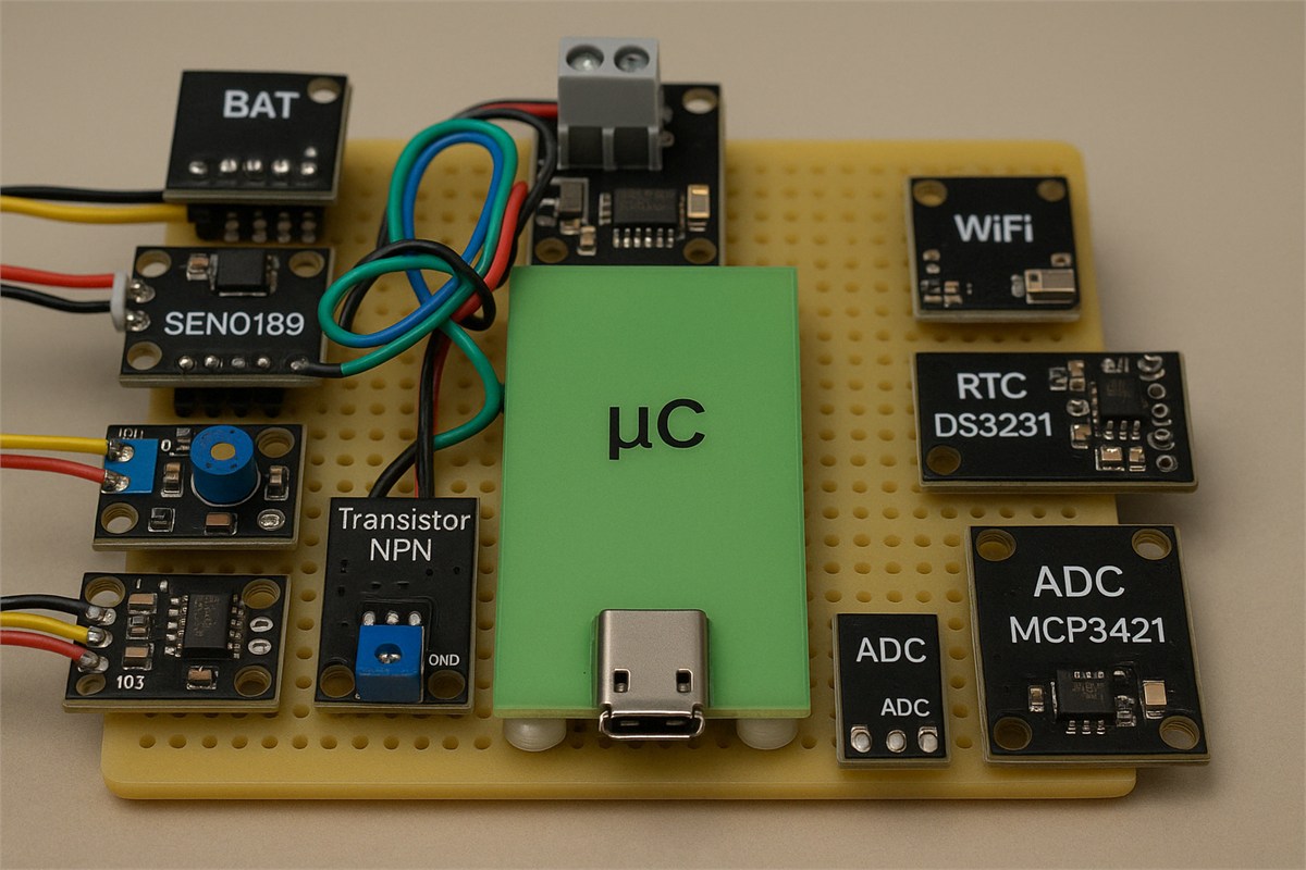 Low-Cost Optical Turbidimeter — Environmental instrumentation · Internship